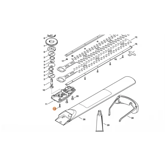 STIHL  Śruba IS P5x20 9074 478 4134